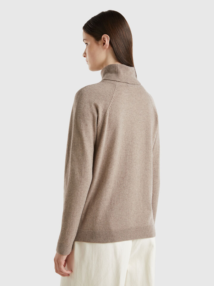 TURTLE NECK SWEATER Women image number 2